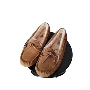 UGG Dakota Slippers Brown Leather Men Size 9
